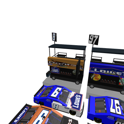LOWS MOTOR RACING CARS RED THE DISCRIPION