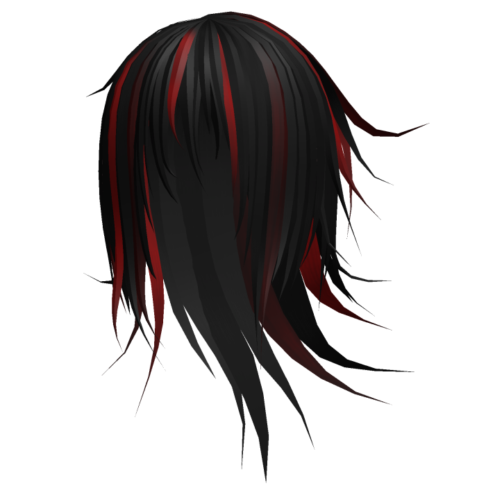 Assorted Red Emo Vkei Windy Long Model Hair 74. 