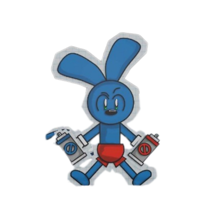riggy with spray cans Roblox decal