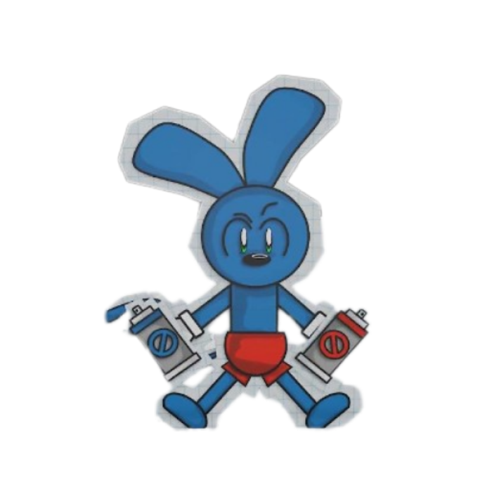 riggy with spray cans Roblox decal