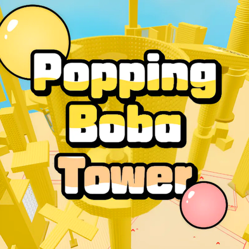 Popping Boba Tower🫧 official Roblox game thumbnail