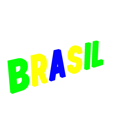 [NEW!] Letras BRASIL neon 3D Light Decoration Sign