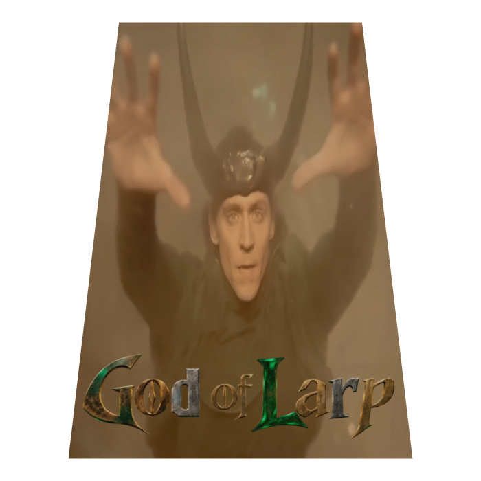 loki larp god cape