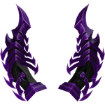Amethyst Dragonborne Horns
