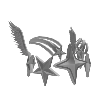 Silver  Phoenix Star Crown Roblox item