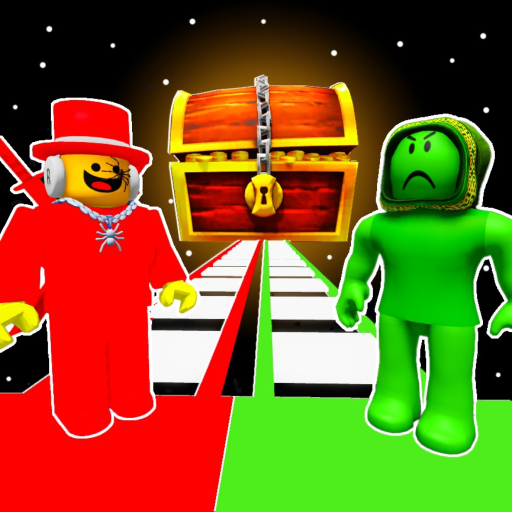 SAMMY VS JANDEL GLASS BRIDGE! official Roblox game thumbnail