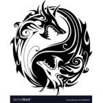 The black fier dragons