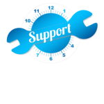 The supporting group.