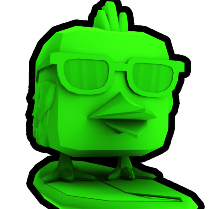 Toxic Surfer Duck