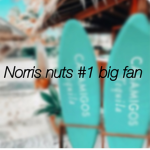 Norris nuts big fan #1
