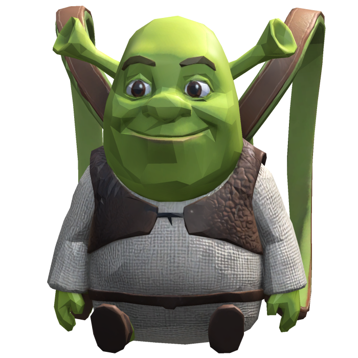 Cutesy y2k shrek backpack 3.0