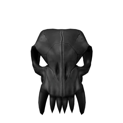 Ice-Fire Ram Skull Helm (Black Recolor) | Roblox Item - Rolimon's