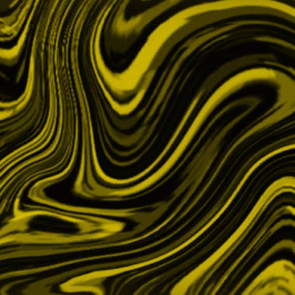 Yellow Black Marbled Background