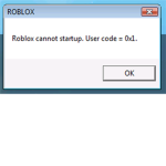 User code: 0x1"
