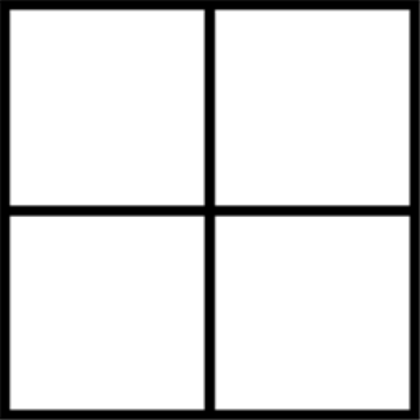 Window Design - Black + Roblox decal
