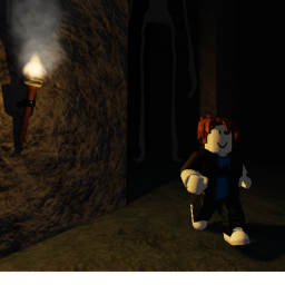 Escape from cave