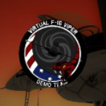 Virtual Roblox PACAF F-16 Demo Team