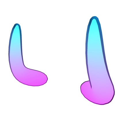 Neon Cotton Candy Blast Horns Roblox item