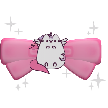 Magical Kittycorn Pusheen Hairclip