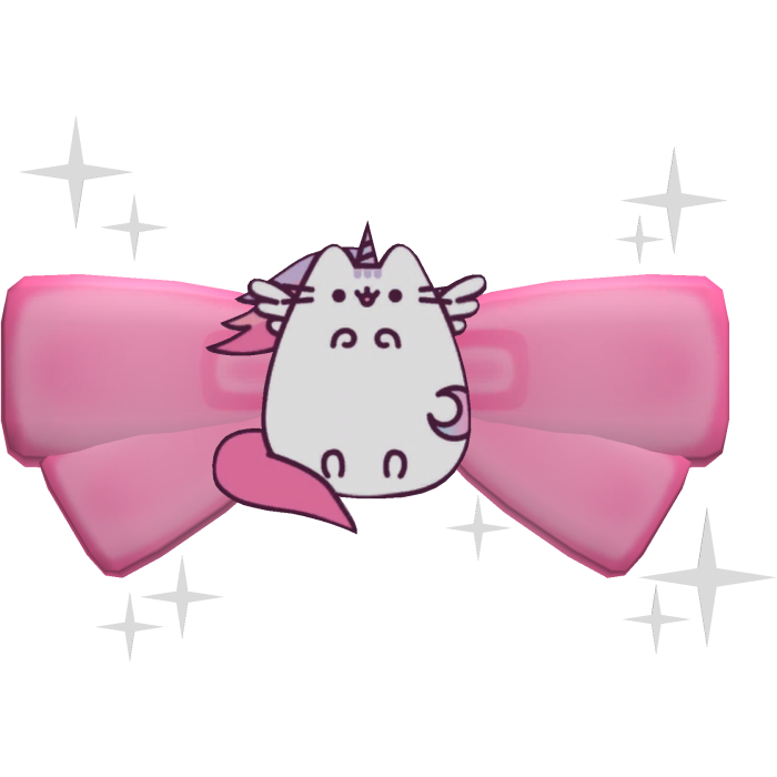 Magical Kittycorn Pusheen Hairclip