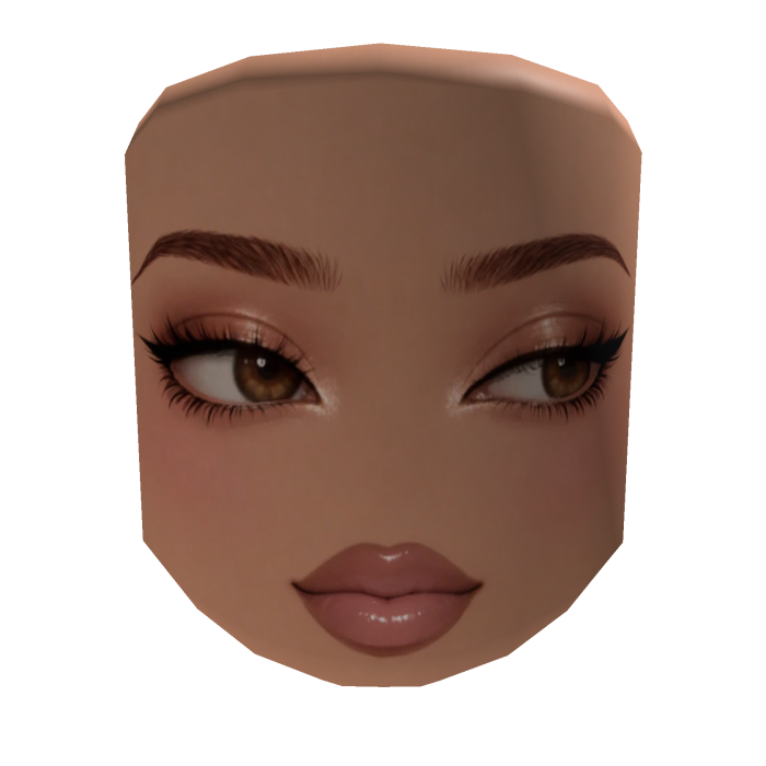 Brown Eye Baddie Face