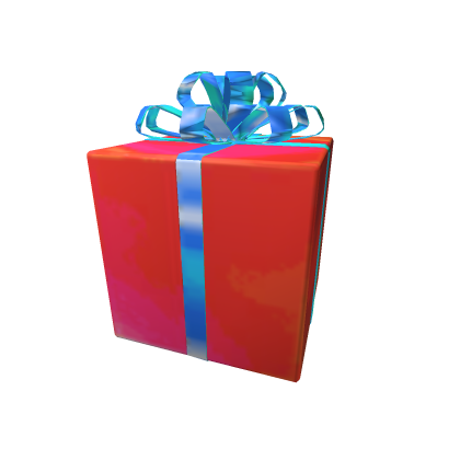 Red Gift Of The Blue Lava
