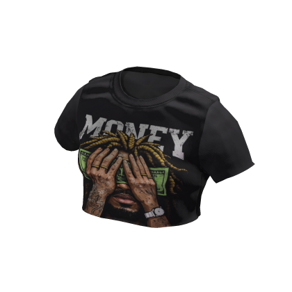Vintage Style Cropped T-Shirt thumbnail