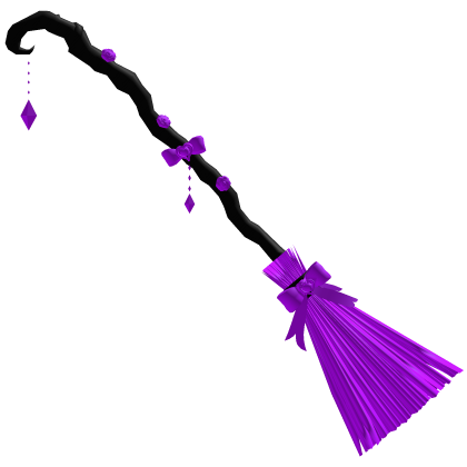 🎃Halloween Broom Purple