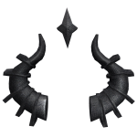 Midnight Monochrome Horn