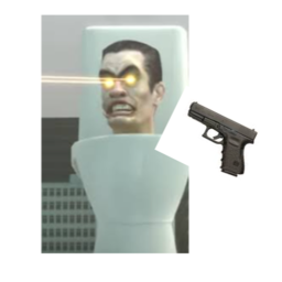 Shoot the skibid toilet