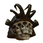 Undead Samurai Battle Helmet