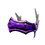 Purple Glitter Valkyrie Helmet