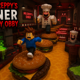 ESCAPE MR.CREPPYS DINER SCARY OBBY