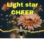 Light star cheerleader