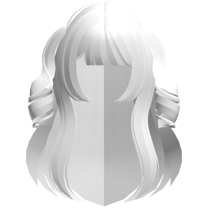 princess long straight hime curly white