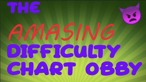 The AMASING Difficulty Chart Obby 🚨UPDATE🚨