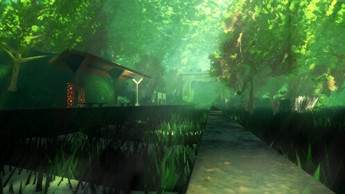 Abandoned Forest Station | Showcase | WIP