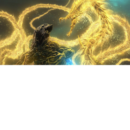 Kajiu sight seeing and ghidorah fighting