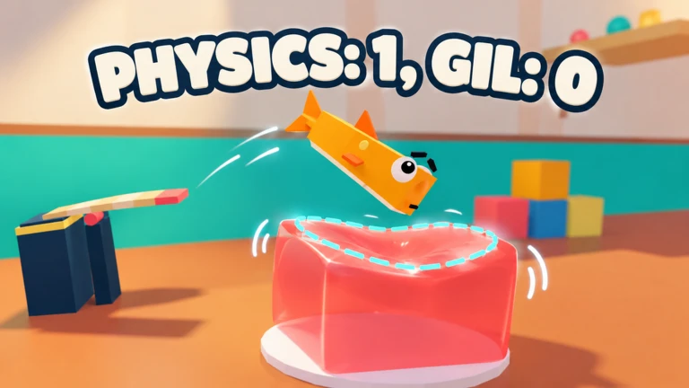 Gil's Big Flop upgrades and progression: Gil's Big Flop screenshot