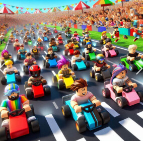 Racing with cars