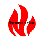 The rare names of roblox
