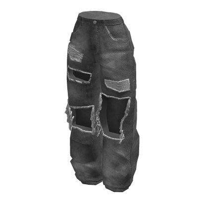 black ripped jeans denim thumbnail