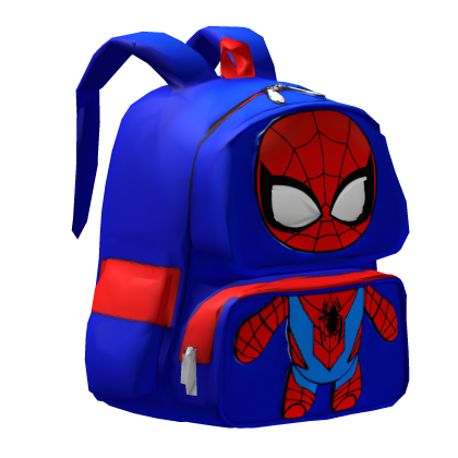 Spider-Man Blue Hero Backpack Roblox item