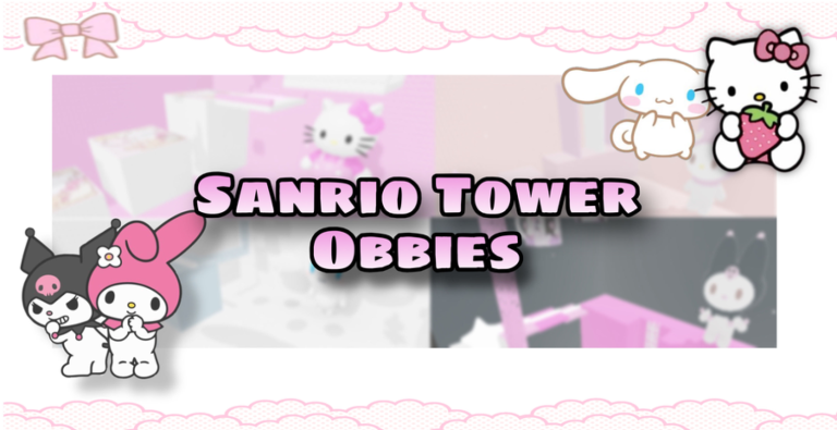 Sanrio Tower Obbies ♡ [UPDATE] screenshot 1