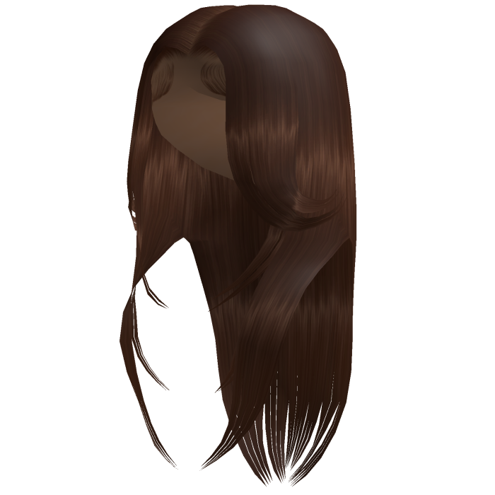 Middle Part Wispy Front [Brown]