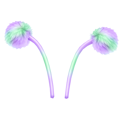Pastel Fuzzy Antenna Headband