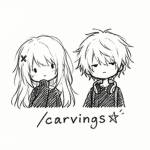 i love her /carvings