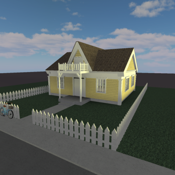 yellow house in oregon