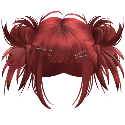 Scene Hyperpop Rave Buns (Red)
