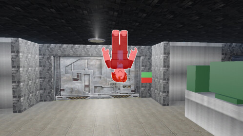 Area 51 but you Walk on Walls